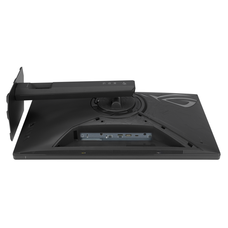 ROG Strix Pulsar XG27AQNGV IO ports highlight