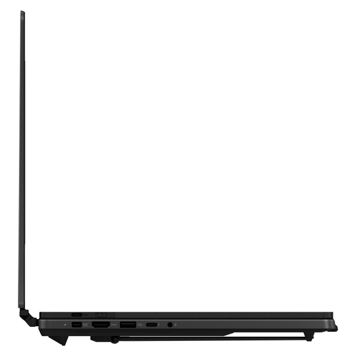 34_ROG Zephyrus DUO 16 (2026) Profile view of the right side of the ROG Zephyrus DUO 16 (2026)
