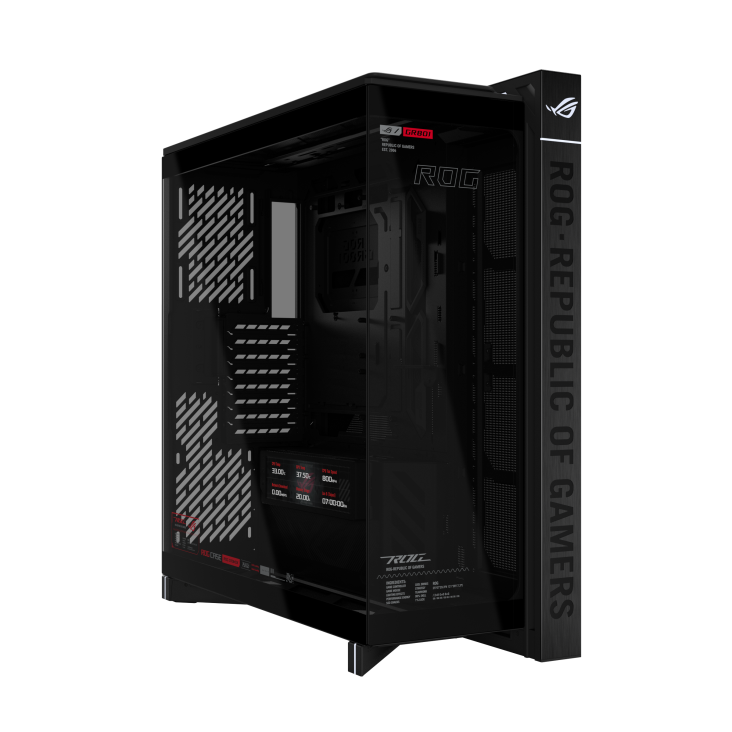 ROG Cronox Dual TG Black front-angle view