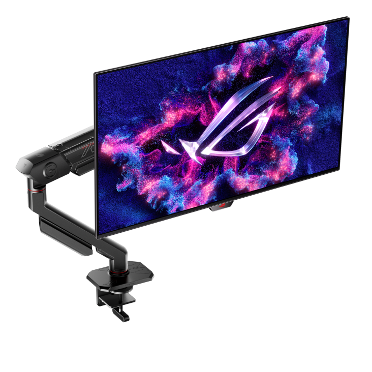 08_AAS01R_ROG monitor installation in  front view to the left