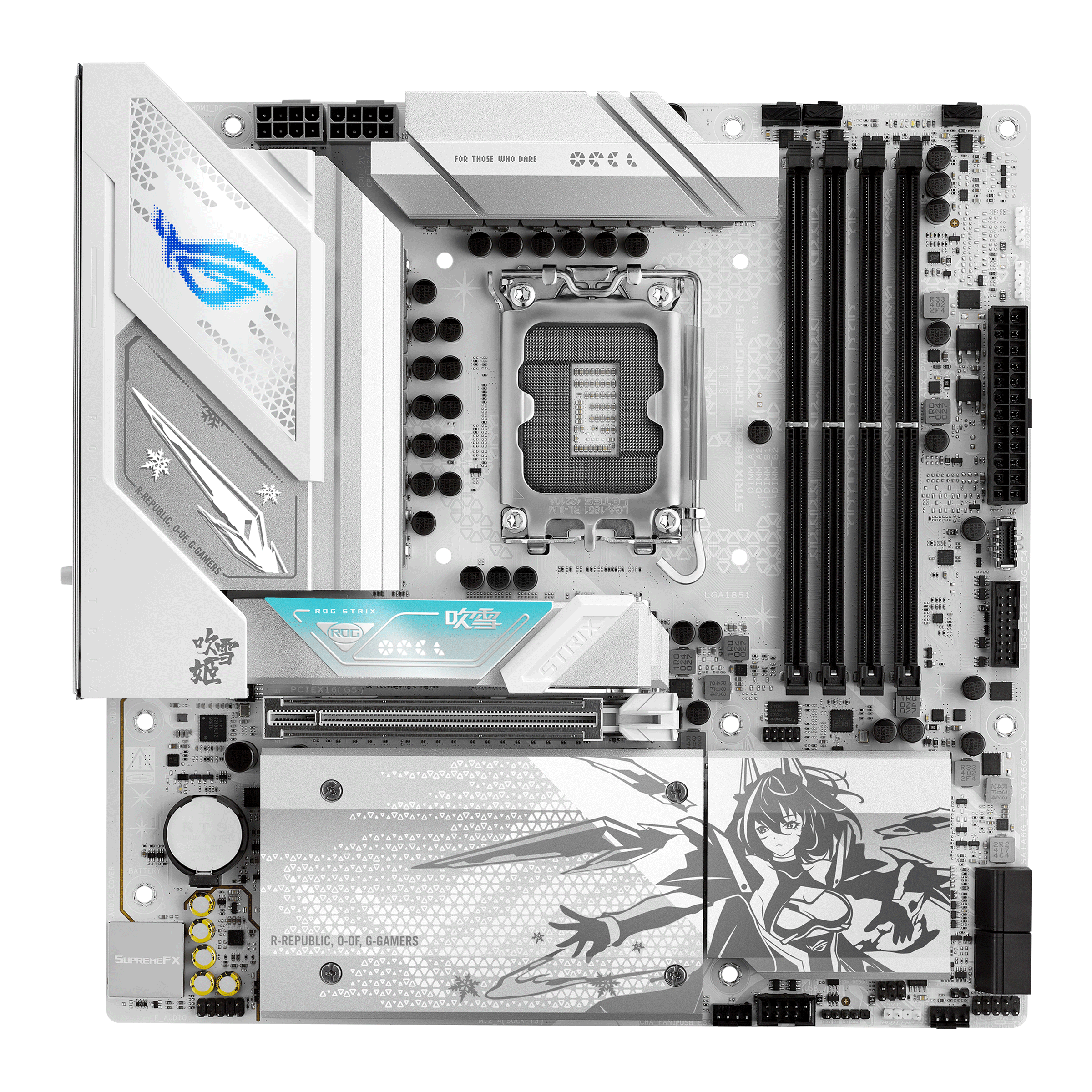新品未開封 ROG STRIX B850-G GAMING WIFI S 吹雪 ROG STRIX B850-G GAMING WIFI S 小吹雪 | ROG Strix | 电竞