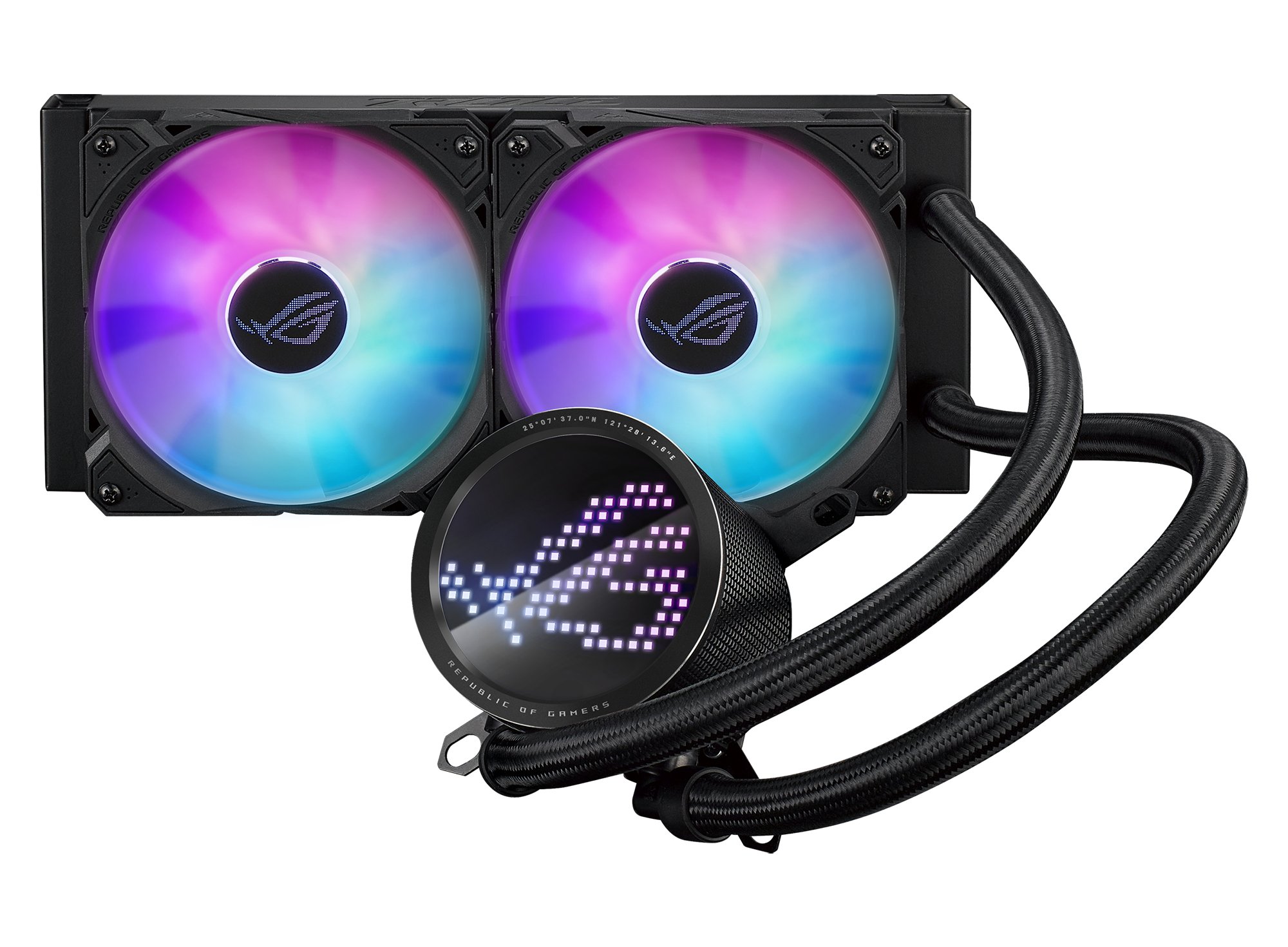 ROG RYUO 龙王3代240 ARGB | 散热器| ROG - 玩家国度