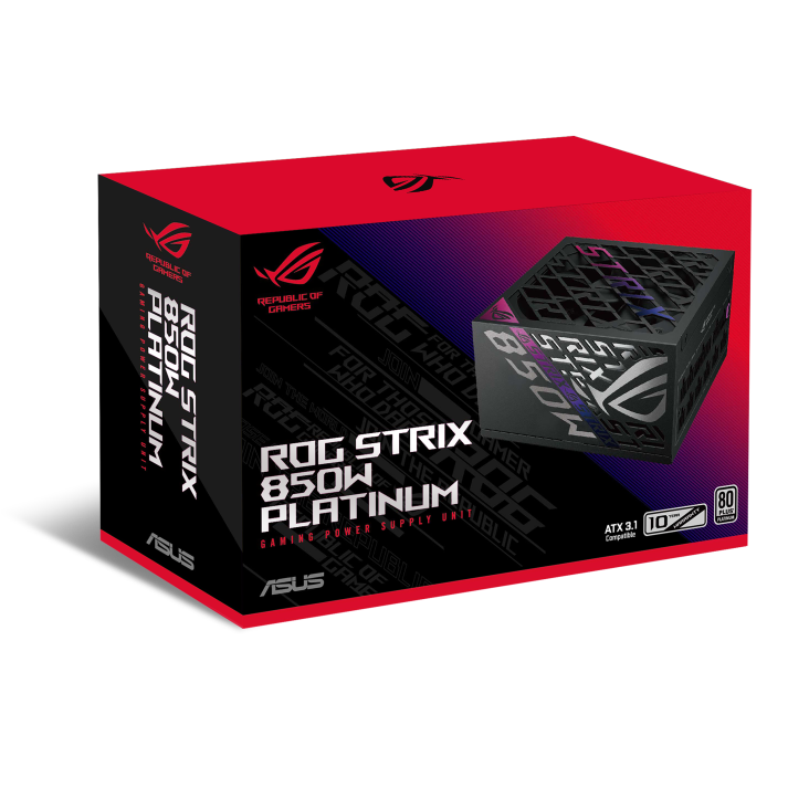 Colorbox of ROG Strix 850W Platinum