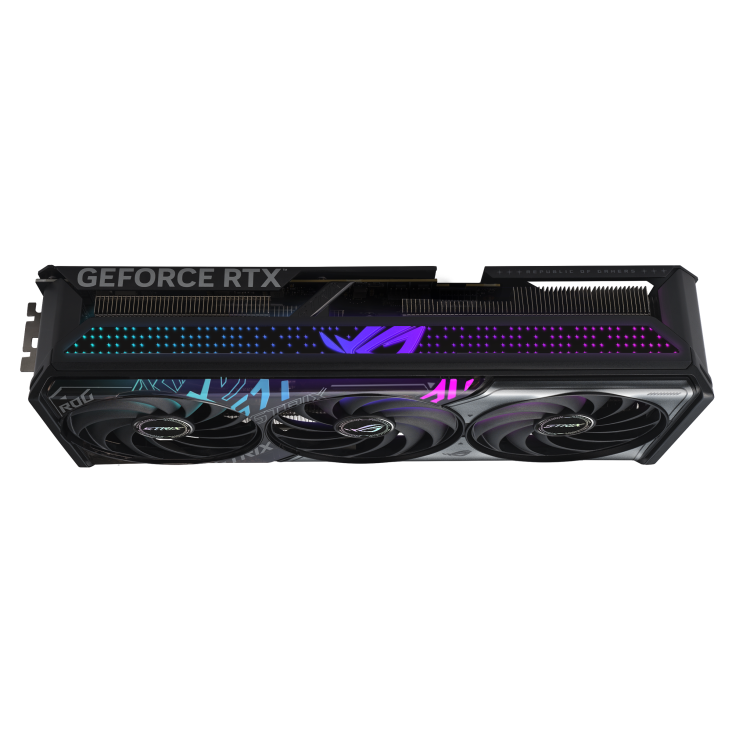 ROG-STRIX-RTX5070TI-O16G-GAMING_top down view showing slot design