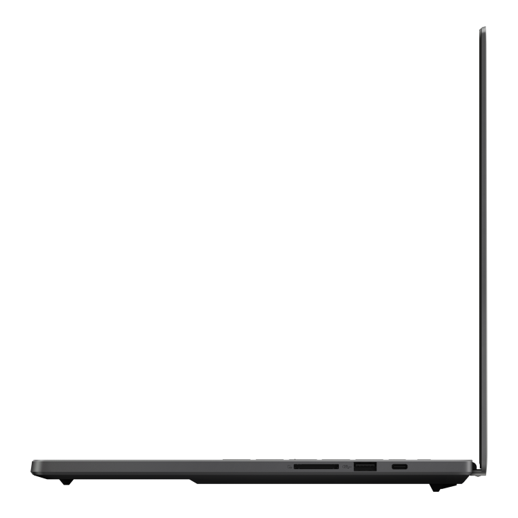 18_2026 Zephyrus G16 Profile view of the right side of the Zephyrus G16