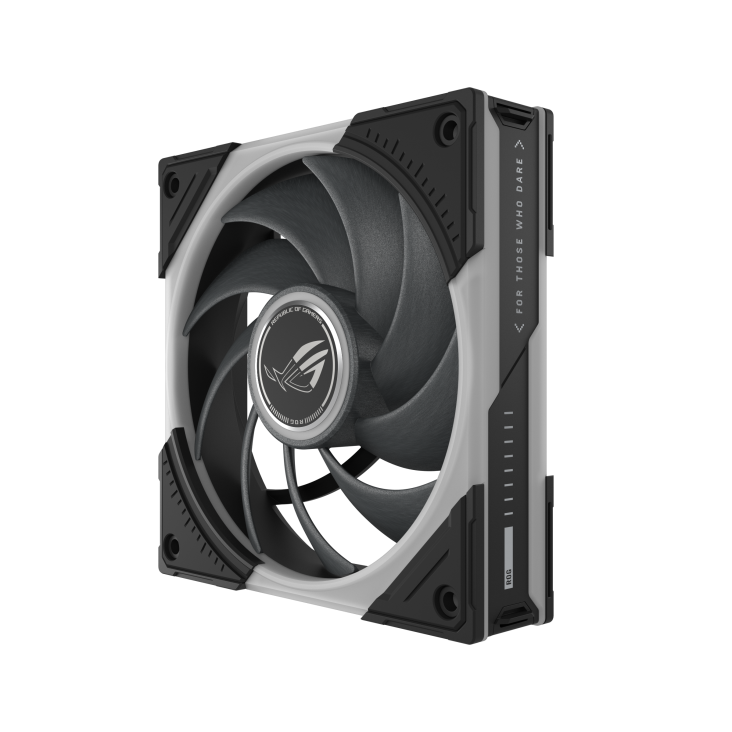 ROG Eurux GR120 ARGB Fan Black left 60 degree angle