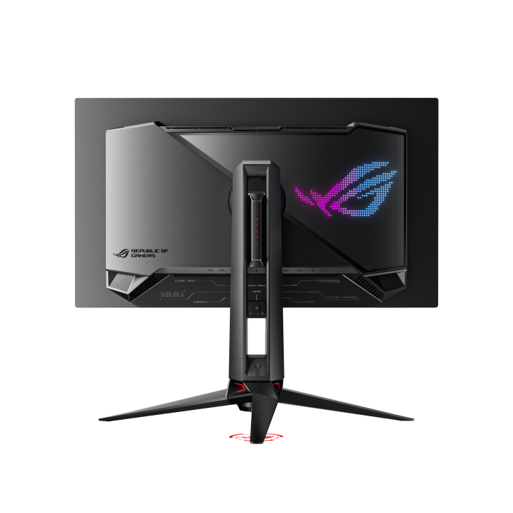 ROG Swift OLED PG27UCDM, rear view