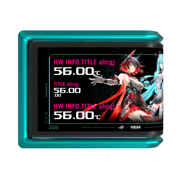 ROG Ryuo IV 360 ARGB Miku Edition liquid cooler 