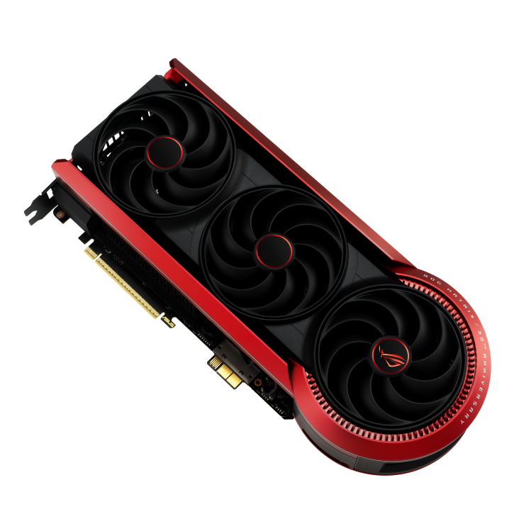 ROG Matrix Platinum GeForce RTX™ 5090 ​30th Anniversary Edition_top