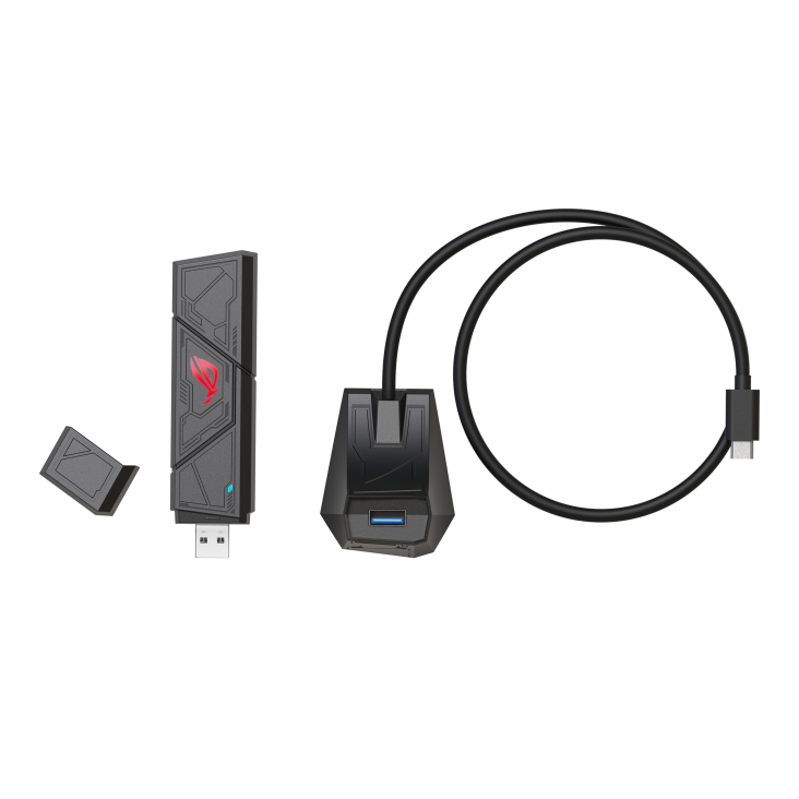 ROG USB-BE90 with cradle