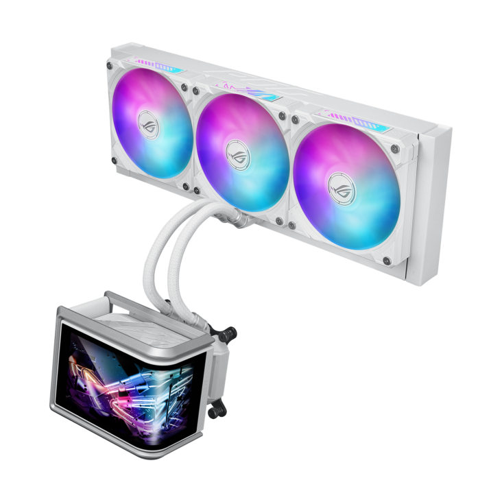 ROG Ryuo IV SLC 360 ARGB White Edition