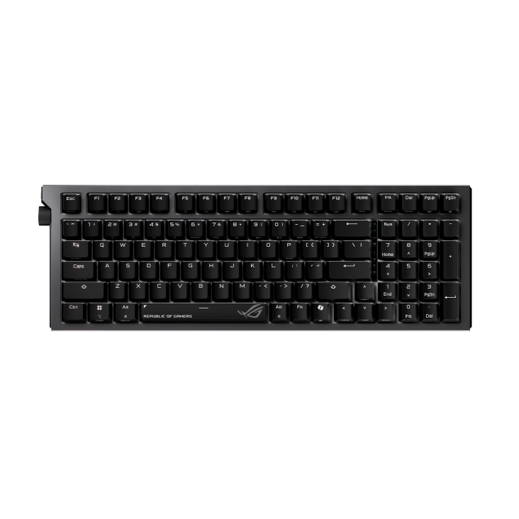 ROG Strix Morph 96 Wireless front view with RGB lighting off