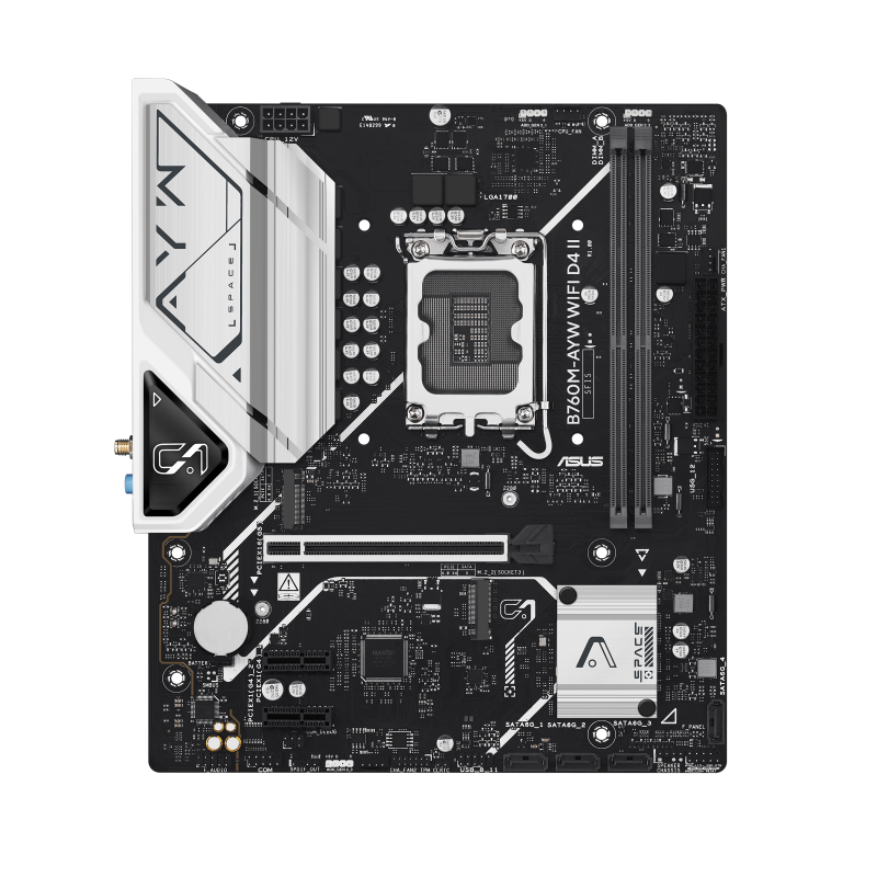 B760M-AYW WIFI D4 II front view