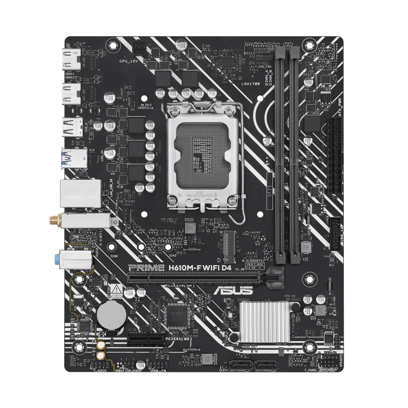 PRIME H610M-F WIFI D4 front view