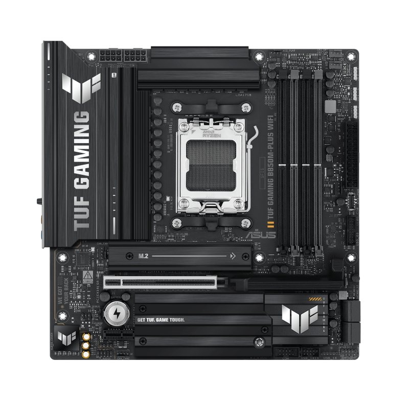TUF GAMING B850M-PLUS WIFI front view