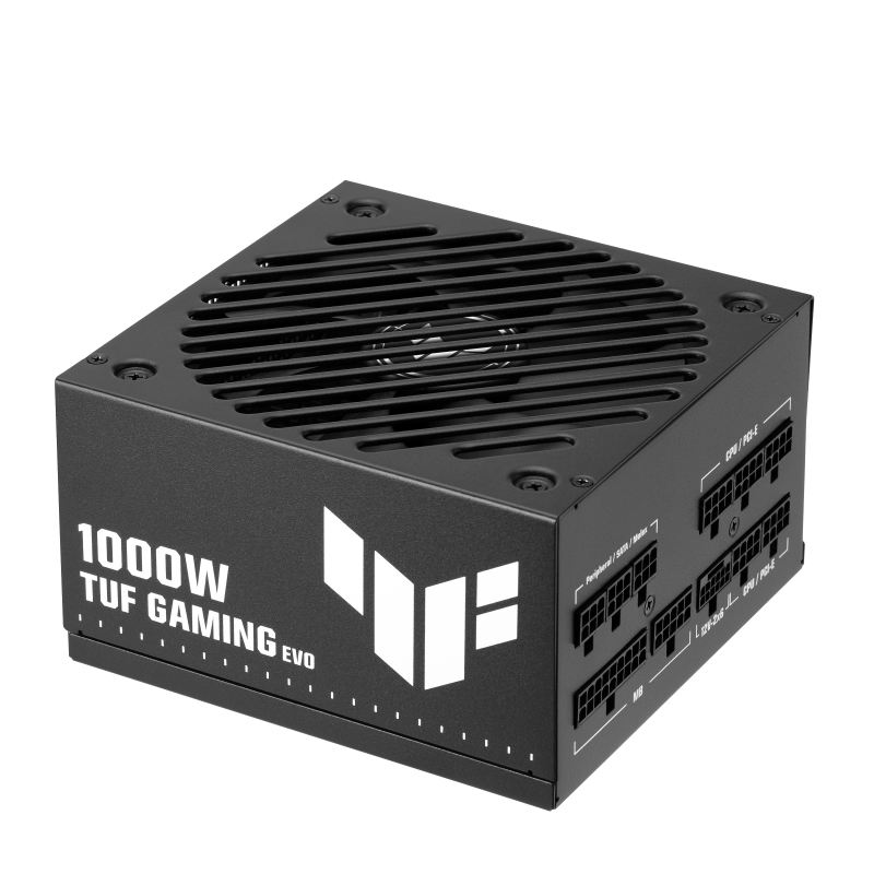TUF Gaming 1000W Gold EVO top-down angle