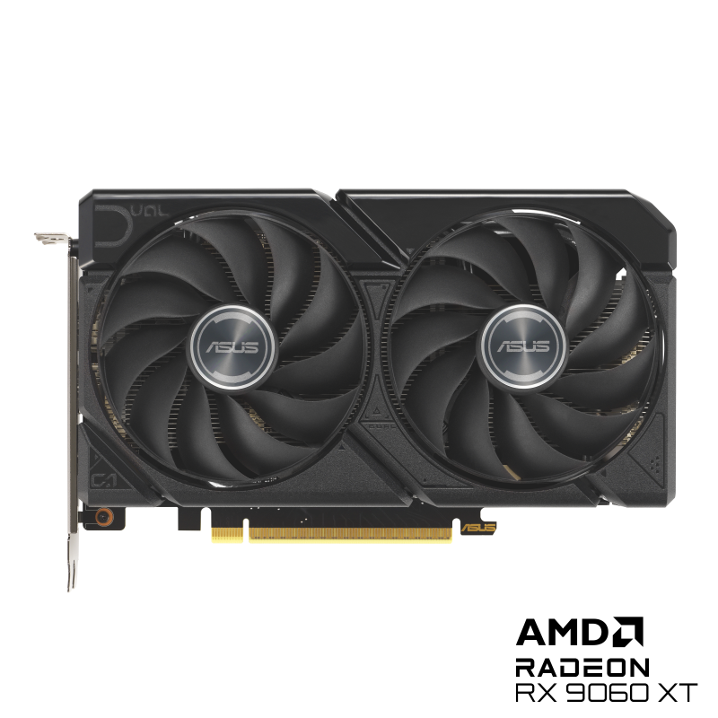 DUAL-RX9060XT_2D+AMD logo