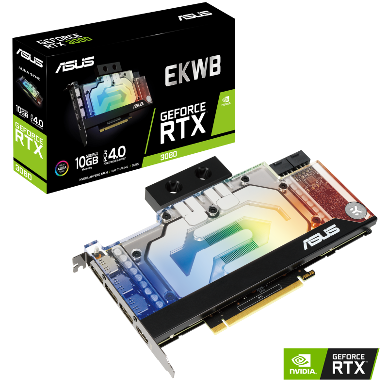 EKWaterBlocksPalit RTX 3080 GamingPro + EKWB 本格水冷化