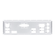 PRIME B560M-K I/O ports shield view